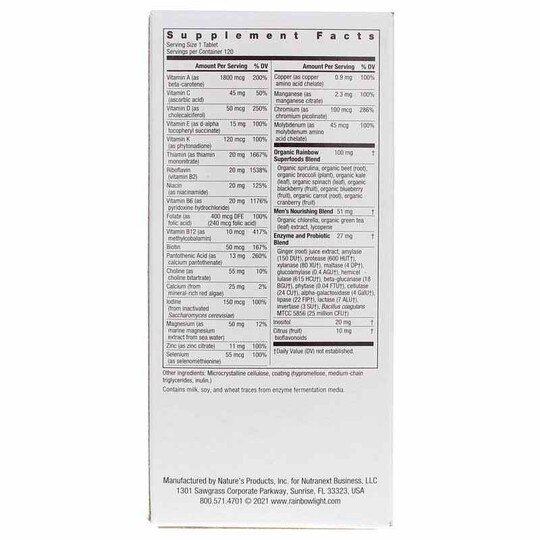 Men's One Multivitiamin, RBL